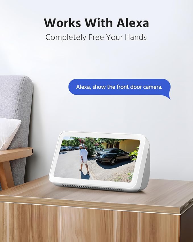 ANNKE 2.5K Solar Security Cameras Wireless Outdoor, 2 Pack 360° View Pan/Tilt - Image 8