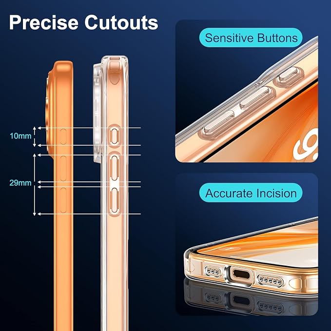 for iPhone 17 Pro Max Case Clear, Magnetic iPhone 17 ProMax Case - Image 6