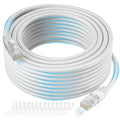 Cat 6 Ethernet Cable 200 FT, Long High Speed Cat6 Internet Cable, Standard RJ45 by Kxable