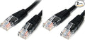StarTech.com 3 ft Black Cat5e Ethernet Patch Cable by StarTech