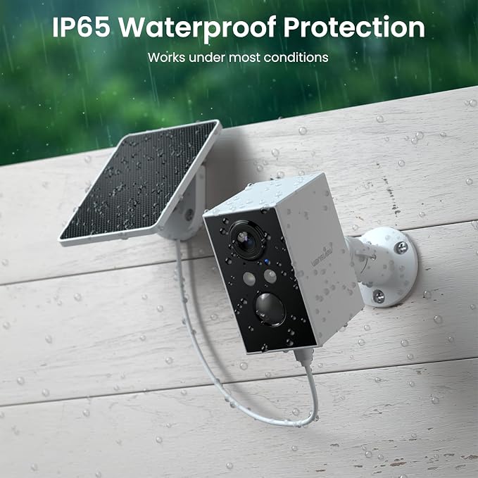 wansview Security Cameras Wireless Outdoor-2K WiFi 6 Solar Camera Outdoor - Image 8
