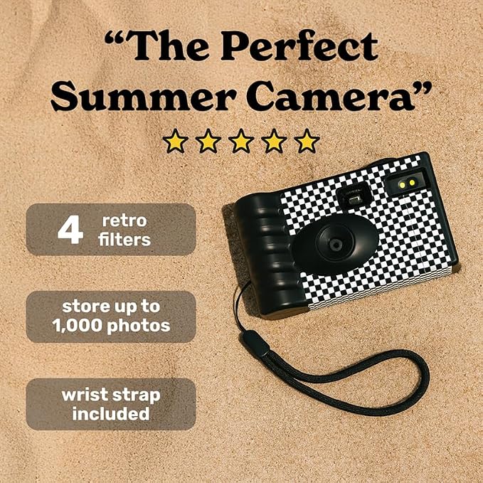 LENSY Screen Free Digital Camera | Four Built in Filters | Rechargeable - Image 5
