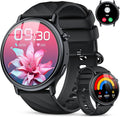 Smart Watch for Women Fitness Tracker: Waterproof Digital Mens Watches Make Answer Call Smartwatch for Android Phone iPhone Samsung Compatible Step Running Pedometer Sleep SpO2 Heart Rate Monitor