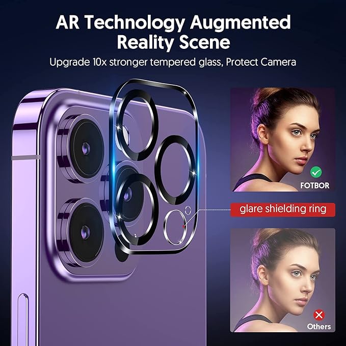 Fotbor for iPhone 14 Pro Screen Protector - Image 6