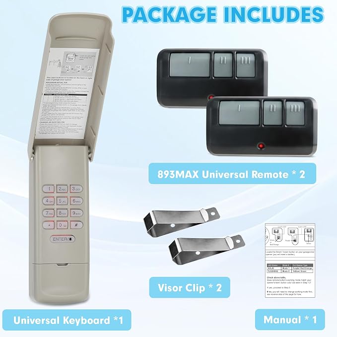 Garage Door Opener Keypad Remote - Image 6