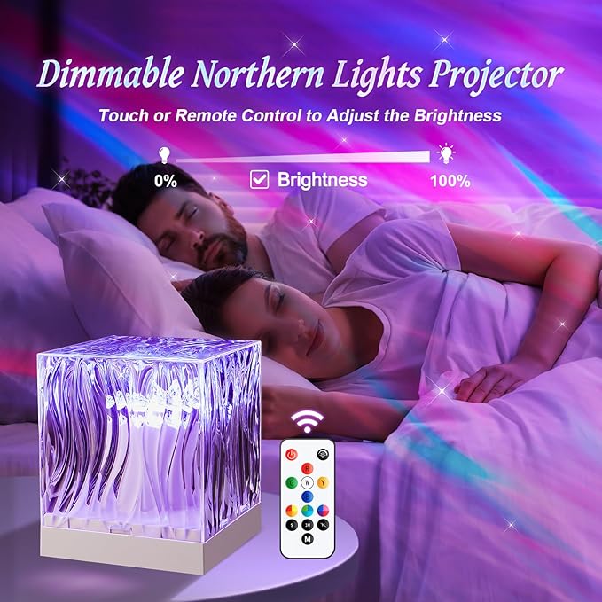 Northern Lights Projector Valentines Day Gifts for Her/Him, 18-Color Sunset Lamp Galaxy Projector Aurora Light Projector for Bedroom,Mood Lighting Room Lights,Cute Stuff Game Room Decor for Teen Girls