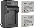 Kastar 2-Pack Battery and AC Wall Charger Replacement by Kastar