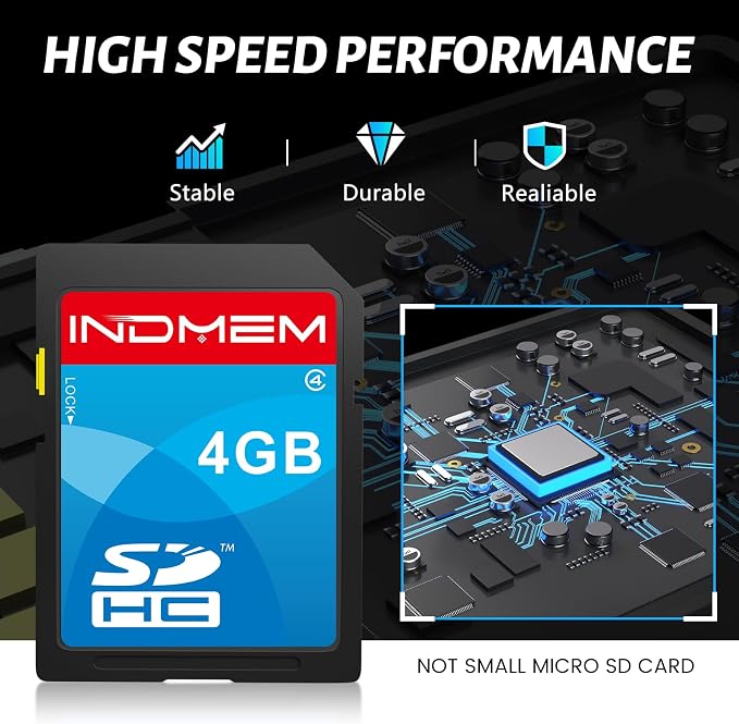 SD Card 4GB, 10 Packs Class 4 4GB Flash Memory Card MLC Standard Secure Digital - Image 3