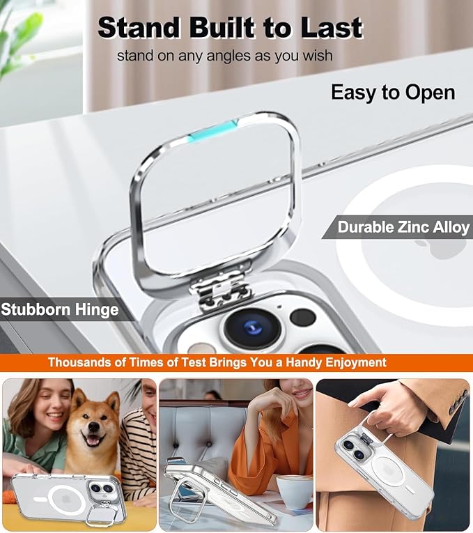 for iPhone 17 Pro Case Clear, Magnetic iPhone 17Pro Case - Image 3