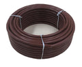 EASTWIRE 18/2 50ft Thermostat Wire, Solid Copper Wire, 18 Gauge Conductor, ETL Listed CL2 Power Limited Circuit Cable for Indoor/Outdoor Low Voltage Applications Use,Brown (18/2, 50ft)