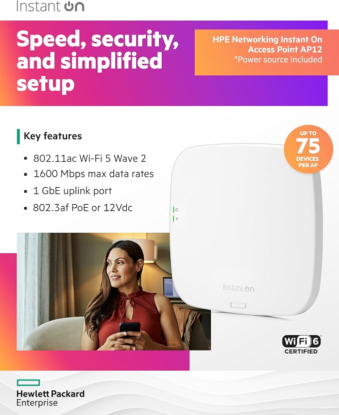 HPE Aruba Instant ON AP12 - Image 3