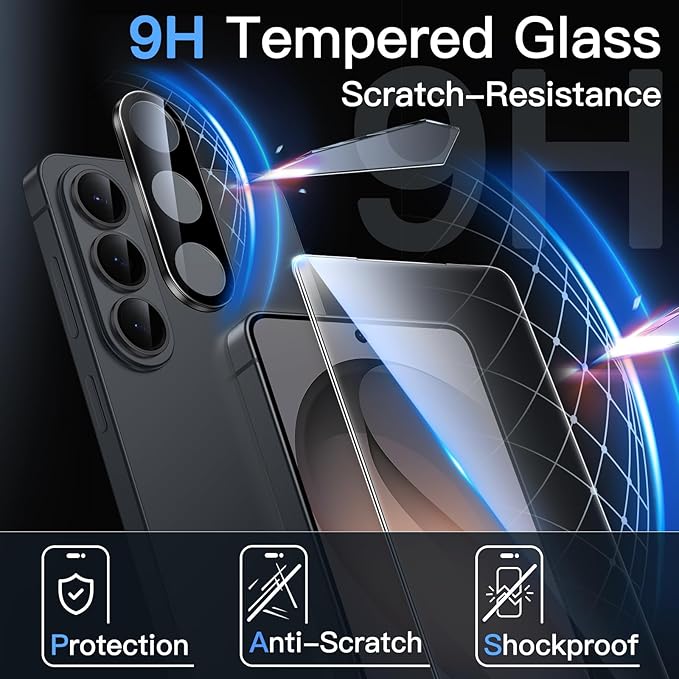 JETech Screen Protector for Samsung Galaxy S26 Plus - Image 4