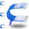 Rapink Patch Cables Cat6/ Cat6a 2ft Slim, Cat6a Ethernet Patch Cable 10G Support by Rapink