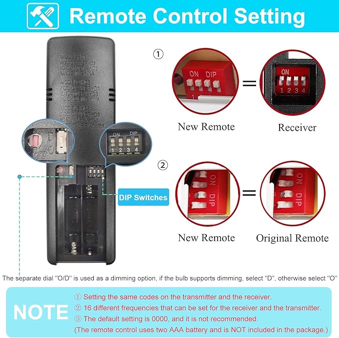 Thermostatic Ceiling Fan Remote Control Replacement for Hampton Bay 2AAZPHD3/HD3 KUJCE10320/TR222A, with Timer Light Dimmer, 3-Speed Wall Mount (Remote Only)