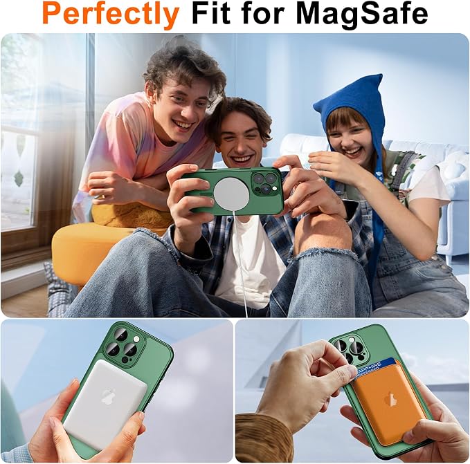 for iPhone 15 Pro Case with Privacy Screen Protector and Camera Protection - Image 4