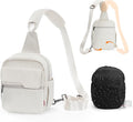 Cwatcun Camera Bag Small Compact Camera Sling Case, Waterproof Canvas Crossbody by FocusonCameraBag