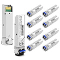 OPSTRAN 1000BASE-LX/LH SFP Optical Transceiver Module Compatible with Fortinet FN-TRAN-LX FG-TRAN-LX FR-TRAN-LX 1G SFP 1310nm 20km DDM Duplex LC SMF 10 Pack