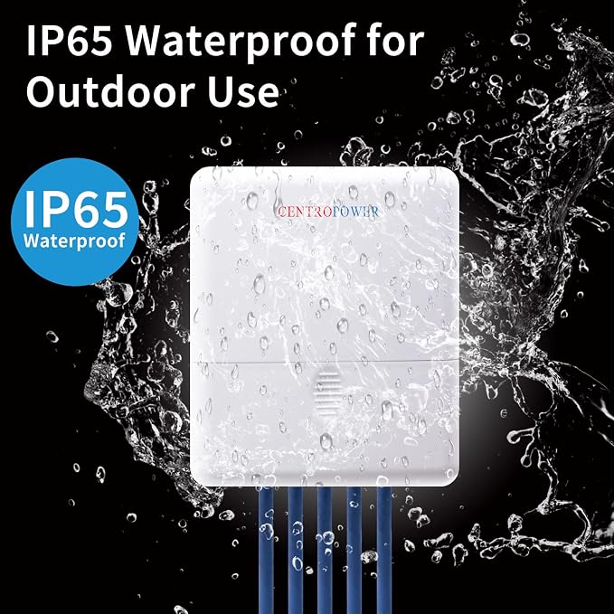Outdoor 5 Port PoE Switch/Extender/Booster, 60W 48V 10/100/1000M POE - Image 6