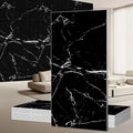 Wall Panels Peel and Stick，PVC imitation artificial marble tiles sticker，30 pcs 23.6" L x 11.8" W，Heat-Resistant Backsplash Tile，Ideal for Kitchen Bathrooms Living Rooms Bedrooms. (Lapis Niger, 30pcs)