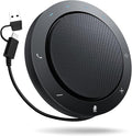 NEWORK Bluetooth Speakerphone for Conference Calls – AI Noise Reduction, 2 Mics, 5W Speaker, USB-C & USB-A Adapter, 10-14H Playtime, Compatible with Zoom/Teams/Skype/Meet