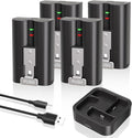 4-Pack 7200mAh for Ring Rechargeable Camera V4 Batteries Replacement by SUNORI