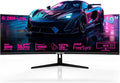 ZER-LON 49" Curved Gaming Monitor 165Hz 1500R 32:9 Daul QHD 5120 x 1440 Ultrawide Computer Monitor, 127% sRGB, 4000:1, FreeSync, HDR, DisplayPort, HDMI, Supports Wall Mounted Installation