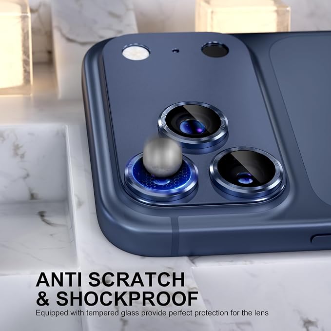 Choiche Compatible for iPhone 17 Pro Camera Lens Protector, Strong Adsorption - Image 3
