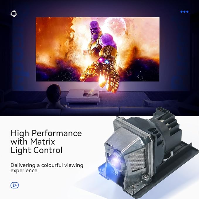 Pugody NP13LP /NP18LP Quality Replacement Projector Lamp Bulb for NEC V230 V230X V260W V260R V260X V260 V260G NP110 NP115 NP115G NP210 NP210G NP215G NP216 NP216G NP216GEDU NP-V300W V300X with Housing