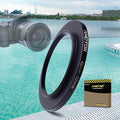 42mm Lens to 52mm Camera Lens Adapter, 42mm to 52mm Filter Step up Ring Adapter by AMOTOK