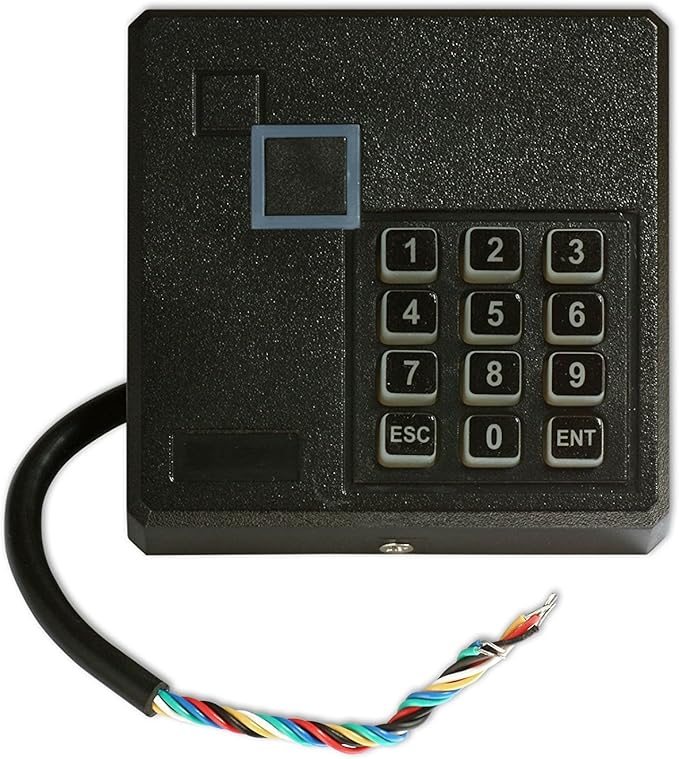 MENGQI-CONTROL Keypad Reader North American Heavy Duty Strike Lock Access Control System for Gym Center Sports Club Fitness Cente or Home/Office Entrance Security Kits Phone APP Remotely Open Door