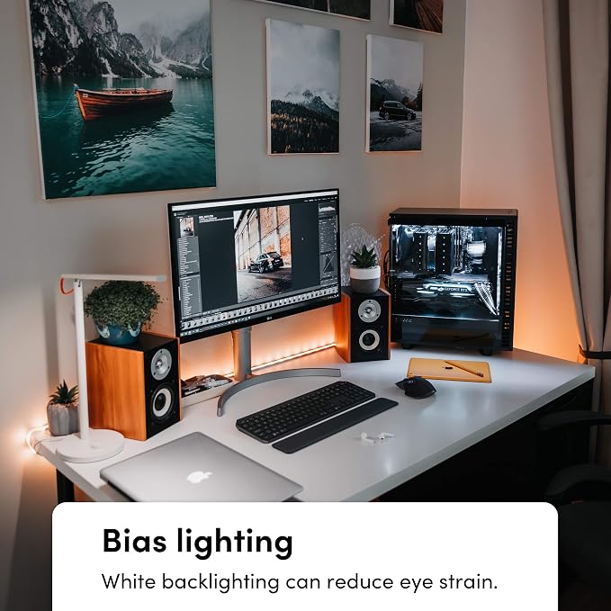 LIFX Lightstrip Bundle with 80" Color Smart LED Lightstrip and Two 1100 Lumen - Image 9