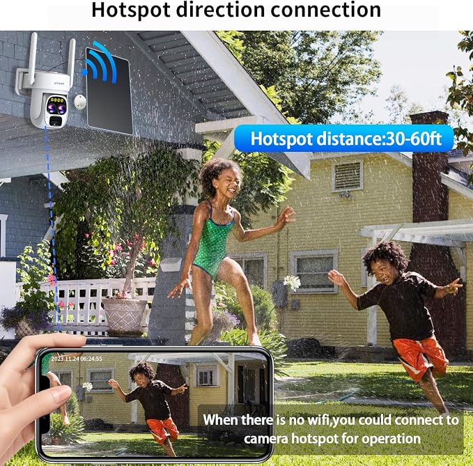 Cameras for Home Security Wireless Outdoor Solar, Alexa Security Camera Outside - Image 7