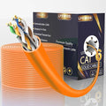 Cat6 Ethernet Cable 1000FT Channel Test Pass, Cat6 1000ft Ethernet Cable 23AWG by Lysymixs
