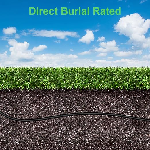 100FT Cat6 Outdoor Ethernet Cable, Heavy Duty Direct Burial, 24AWG CCA Patch - Image 6