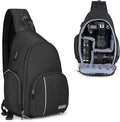 BAIGIO Camera Sling Bag Small Camera Backpack by BAIGIO
