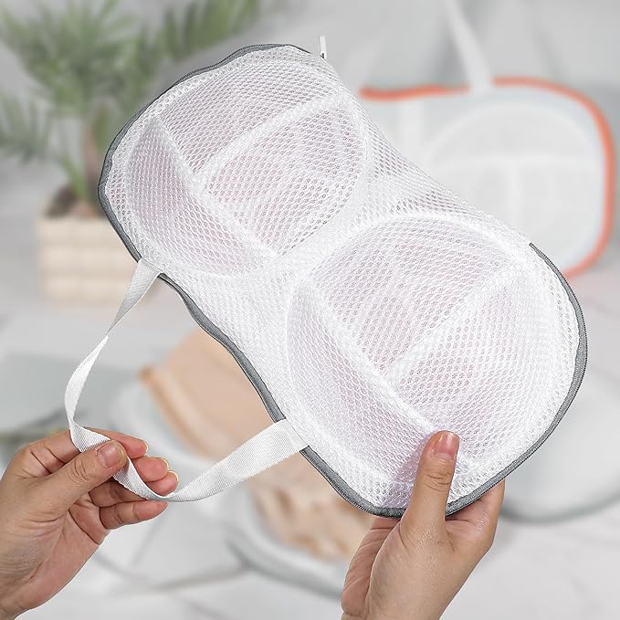 IANFAN 5 Pack Large Bra Laundry Bags for Washing Machine, Underwear Brassiere Bag Set Brassiere Wash Bags for Laundry Lingerie Bag for Washing Delicates Bra Washer Protector