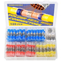 haisstronica 120PCS Solder Seal Wire Connectors, Marine Grade Heat Shrink Butt Splice Connectors for Electrical, Stereo, Corrosion and Weatherproof