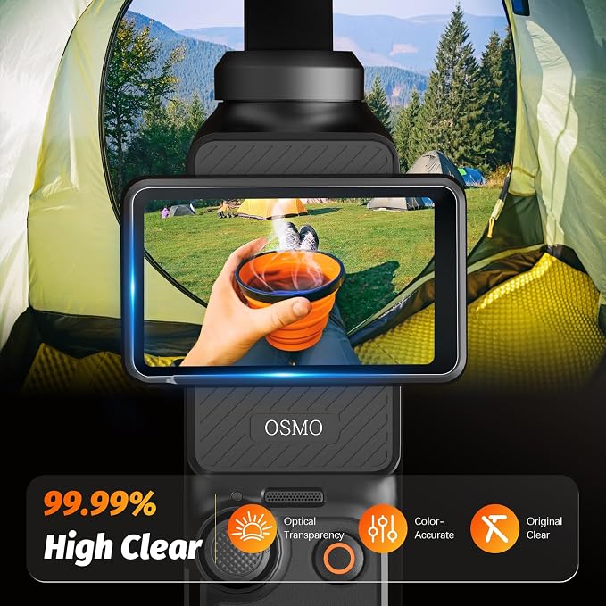 AMAZEAR Lens Screen Protector for DJI Osmo Pocket 4/3 / Xtra Muse, Pocket4 - Image 7