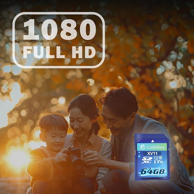 LinkMore 64GB Full-Size SD Card, SDXC Card Compatible - Image 3