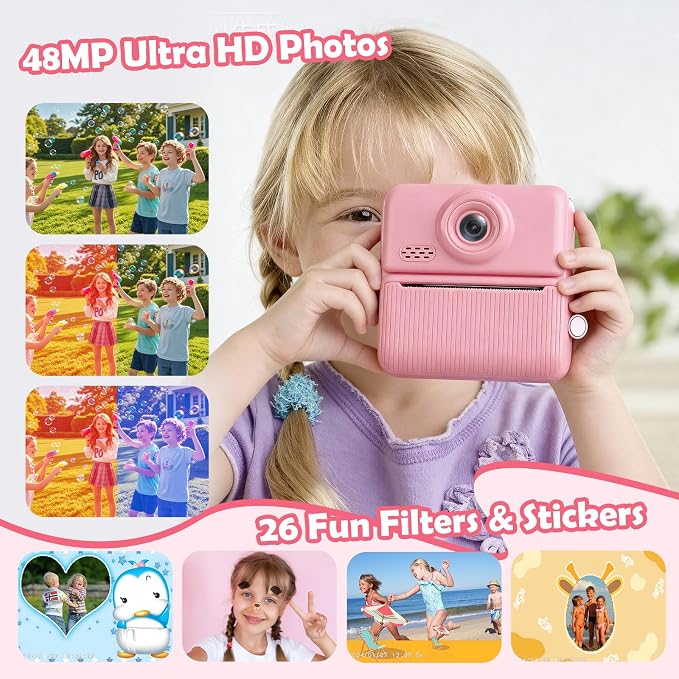 Kids Instant Print Camera, Instant Camera - Image 4