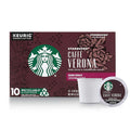 Starbucks Dark Roast K-Cup Coffee Pods — Caffè Verona for Keurig Brewers — 1 box (10 pods)
