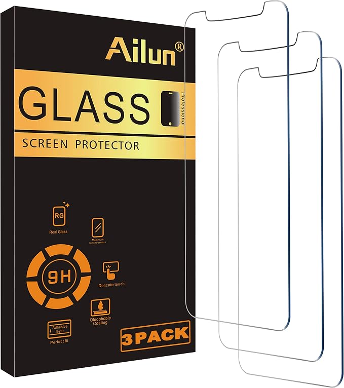 Ailun Screen Protector for iPhone 12 pro Max 2020 6.7 Inch 3 Pack Case Friendly by Ailun