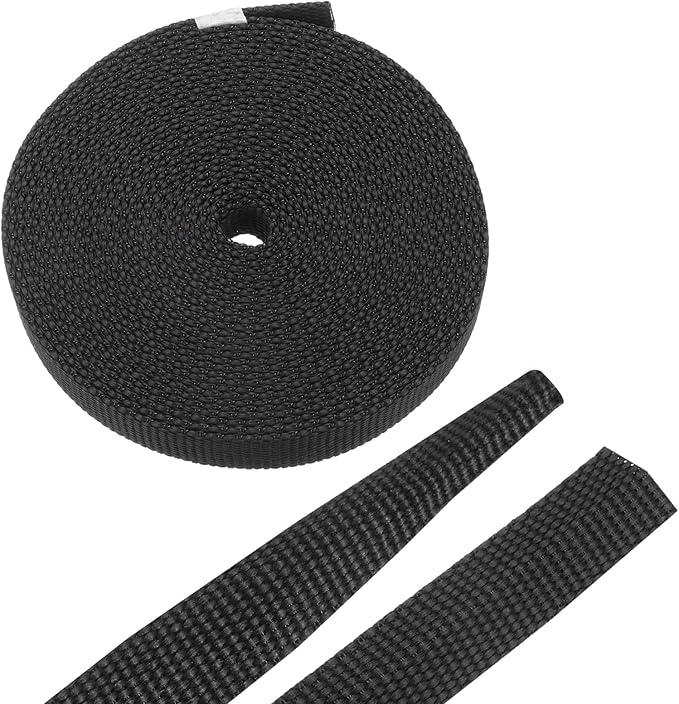 MECCANIXITY Braided Cable Sleeves Heat Shrinkable Fabric Sleeving, 1/4" 16ft Black 2:1 Ratio Heat Shrinkable Cord Protector for Harness Cable, Network Cable Protection, Cable Management
