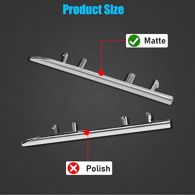 Jaronx Compatible with Mercedes Benz AC Button Trim E Class W212, Air Conditioning Climate Control Button Chrome Silver Trim for E Class W212 E63 AMG E250 E350 E400 E550 2010-2017 (Matte)