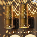 L LOHAS LED Night Light, 2 Pack Dimmable Night Lights Plug into Wall, Vintage Nightlight with Light Sensor, Soft White, 0-100LM Plug in Aesthetic Night Light for Adults Bathroom Hallway Gift