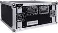 Sound Town 6U PA/DJ Rack/Road Case, 6-Space, with 21” Depth, Plywood, Metal Ball Corners - Pro Tour Grade (STRC-6U)