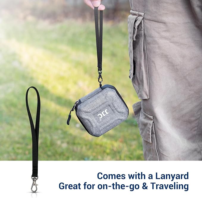 JJC Hard Shell Camera Lens Filter Case Up to 67mm, Water Resistant & Dustproof - Image 3