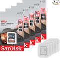 5 Pack - SanDisk Ultra 16GB SD SDHC Memory Flash Card UHS-I Class 10 Read Speed by Sandisk