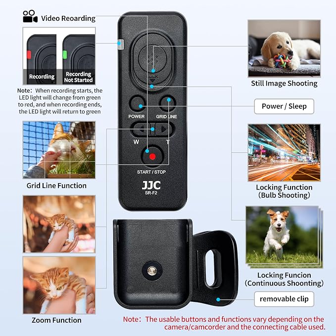 External Camera Remote Control Replace RM-VPR1 - Image 3