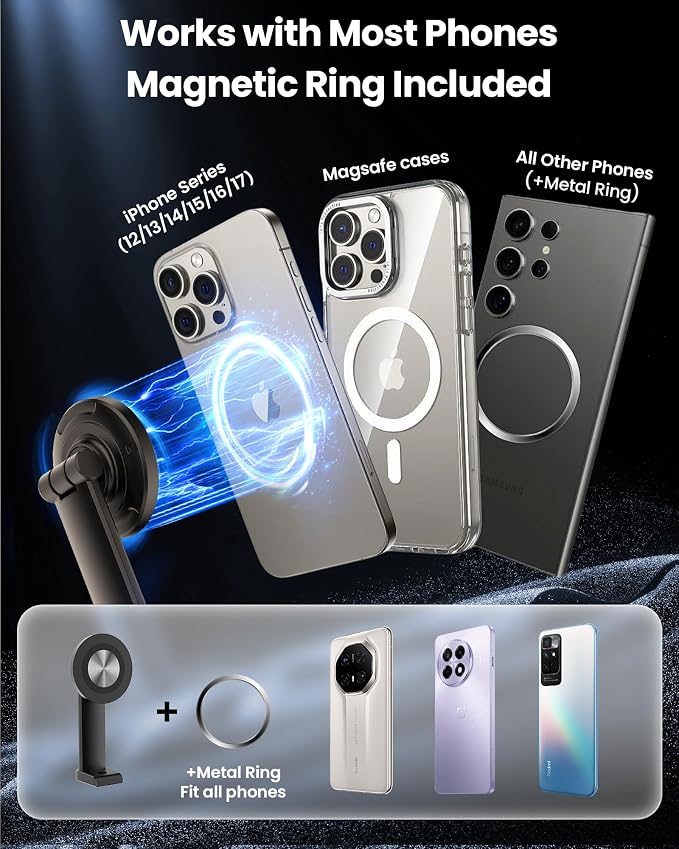 Magnetic Ring Light Overhead Camera Phone Mount - Image 7